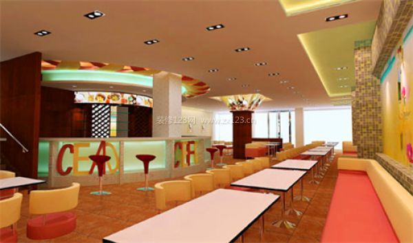 快餐店裝修圖片 快餐店裝修圖片