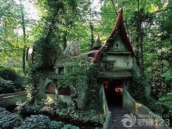 新西蘭的深林小屋 新西蘭的深林小屋