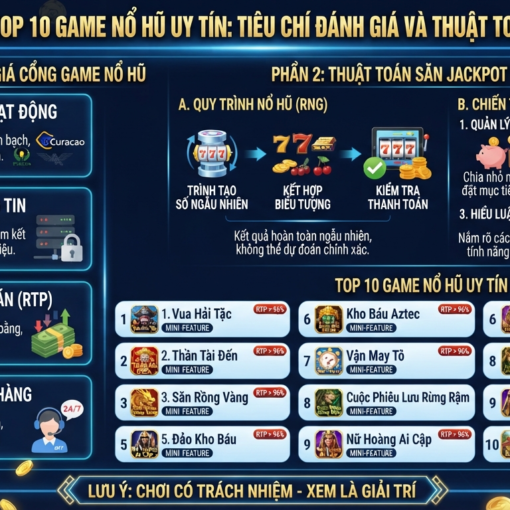 top 10 game nổ hũ uy tín