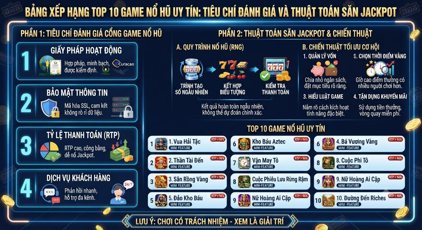 top 10 game nổ hũ uy tín